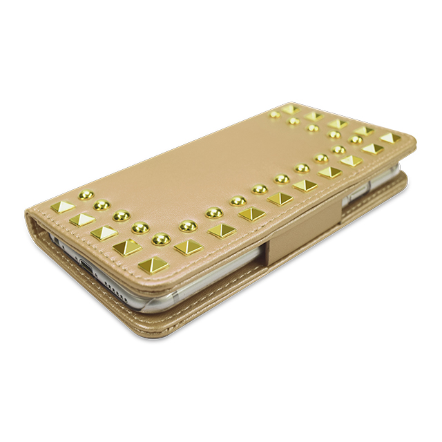 【iPhone6s/6 ケース】Studded Diary Gold for iPhone6s/6goods_nameサブ画像