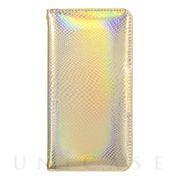 【iPhone6s/6 ケース】Hologram Diary Python Gold for iPhone6s/6