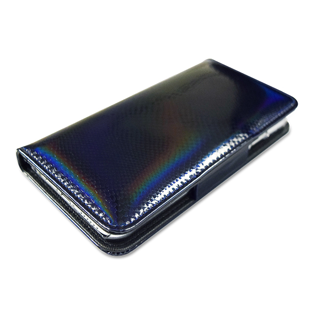 【iPhone6s/6 ケース】Hologram Diary Python Navy for iPhone6s/6サブ画像