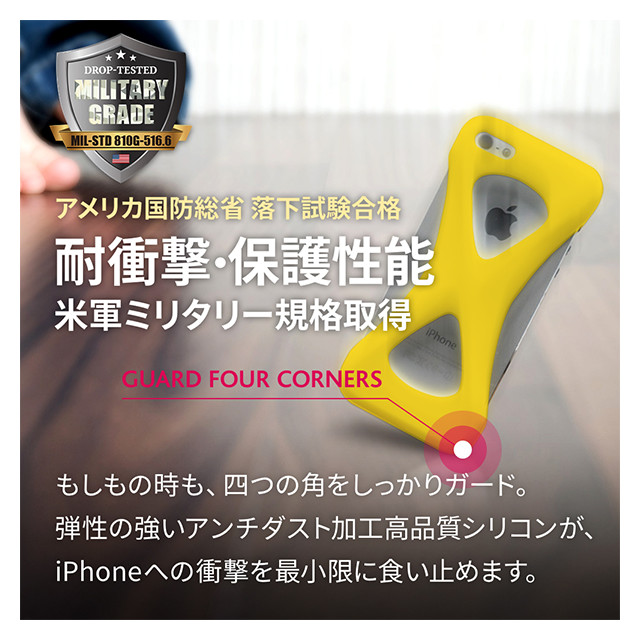 【iPhone6s Plus/6 Plus ケース】Palmo (Yellow)サブ画像