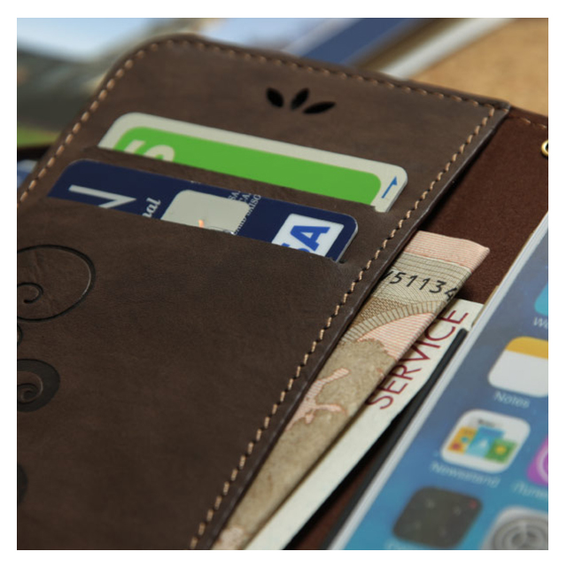 【iPhoneSE(第1世代)/5s/5 ケース】SMART COVER NOTEBOOK (Brown)サブ画像