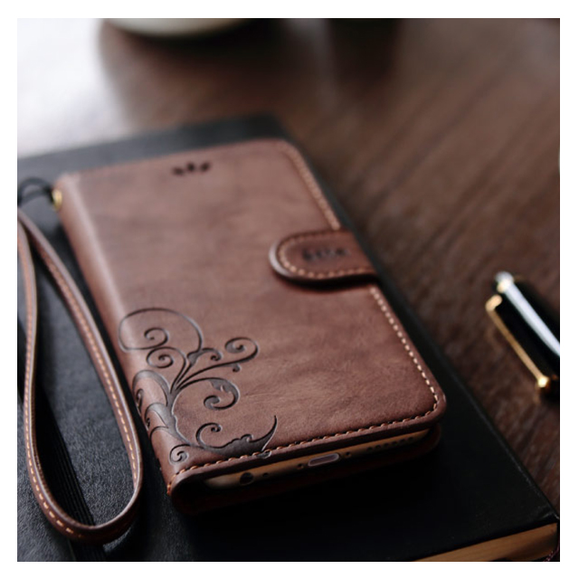 【iPhoneSE(第1世代)/5s/5 ケース】SMART COVER NOTEBOOK (Brown)サブ画像