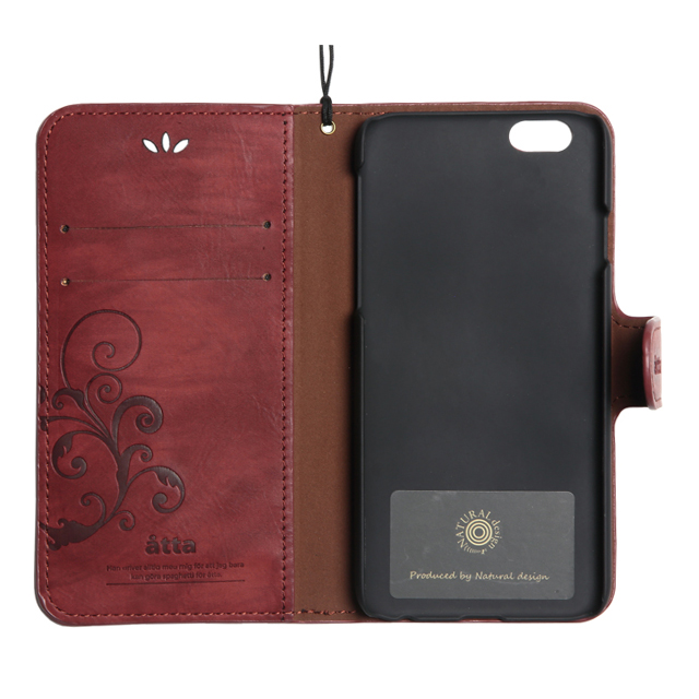 【iPhoneSE(第1世代)/5s/5 ケース】SMART COVER NOTEBOOK (Wine Red)goods_nameサブ画像