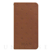 【iPhone6s/6 ケース】A MAN of ULTRA ウォレットケース Brown for iPhone6s/6