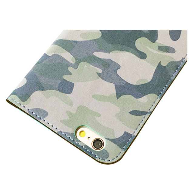 【iPhone6s/6 ケース】MySUIT手帳ケース (カモフラブルー)goods_nameサブ画像