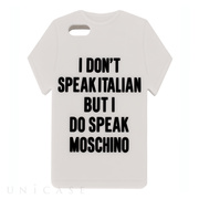 【iPhoneSE(第1世代)/5s/5 ケース】MOSCHINO iPhoneケース (Tシャツ)