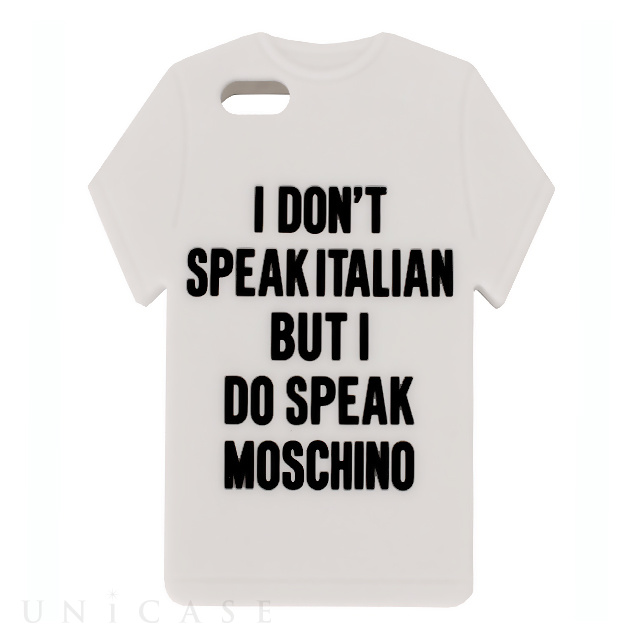 【iPhoneSE(第1世代)/5s/5 ケース】MOSCHINO iPhoneケース (Tシャツ)