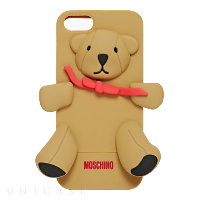 【iPhoneSE(第1世代)/5s/5 ケース】MOSCHINO iPhoneケース (テディベア)