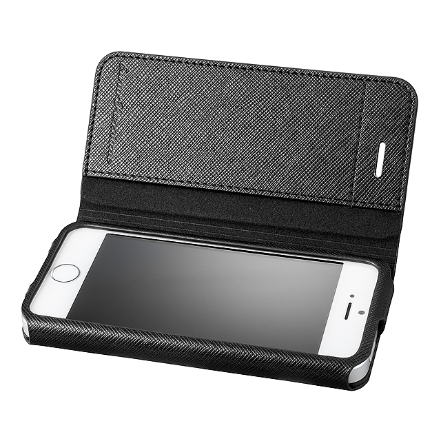 【iPhoneSE(第1世代)/5s/5 ケース】PU Leather Case “EURO Passione”  (Black)goods_nameサブ画像