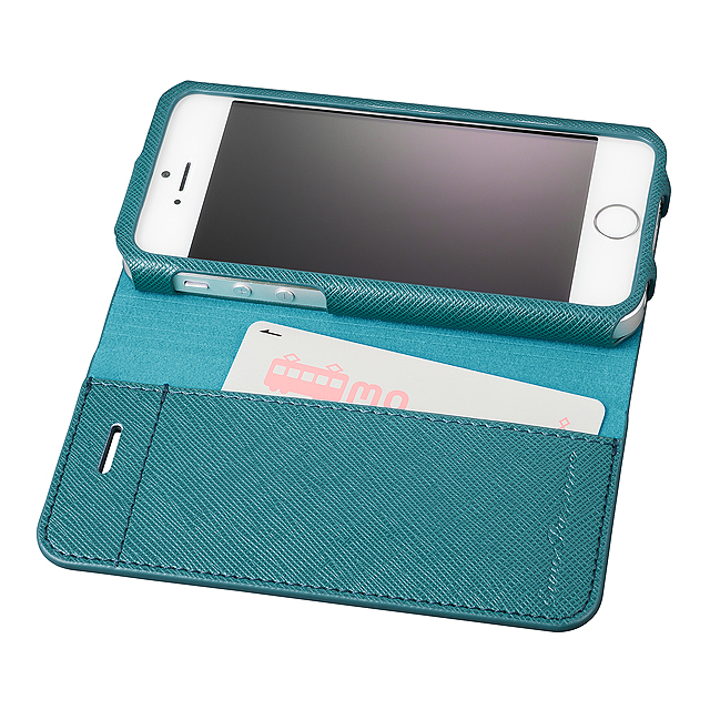 【iPhoneSE(第1世代)/5s/5 ケース】PU Leather Case “EURO Passione”  (Green)サブ画像