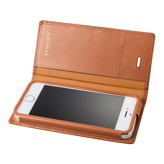 【iPhoneSE(第1世代)/5s/5 ケース】Full Leather Case (Tan)goods_nameサブ画像