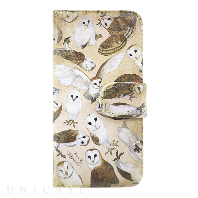 【iPhone6s/6 ケース】booklet case (メンフクロウの行動図説)