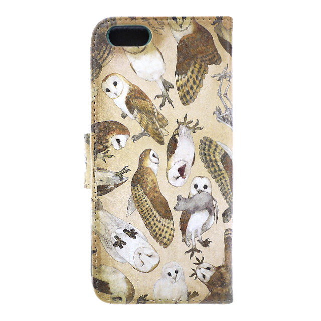 【iPhone6s/6 ケース】booklet case (メンフクロウの行動図説)goods_nameサブ画像