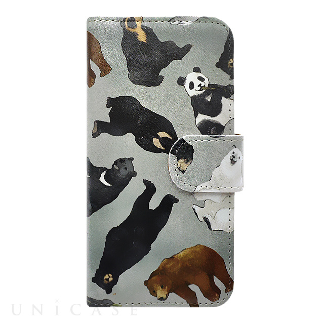 【iPhone6s/6 ケース】booklet case (クマ図鑑)