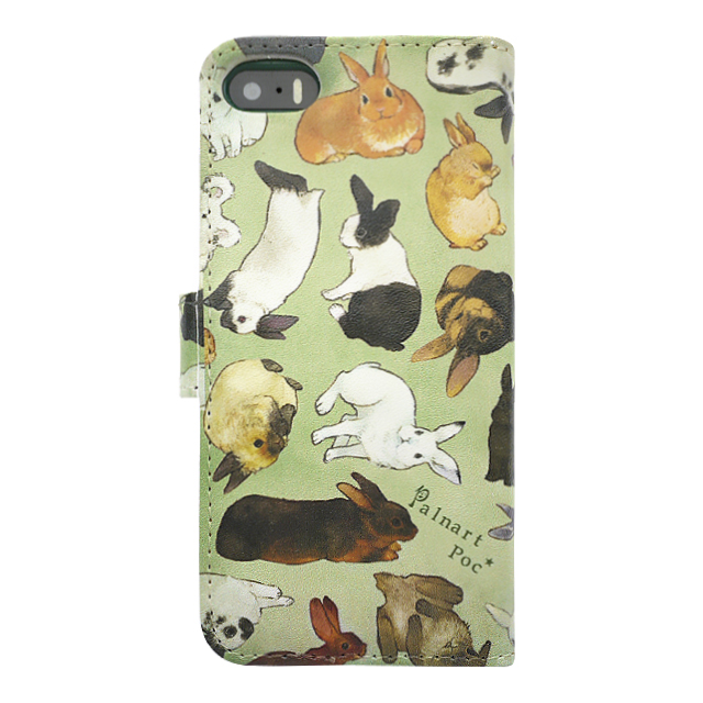 【iPhone6s/6 ケース】booklet case (ウサギ図鑑)goods_nameサブ画像