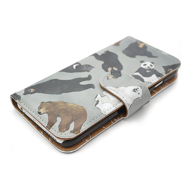 【iPhone6s/6 ケース】booklet case (クマ図鑑)goods_nameサブ画像