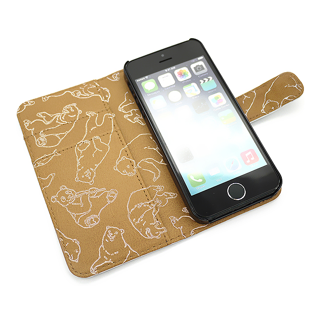 【iPhone6s/6 ケース】booklet case (クマ図鑑)goods_nameサブ画像