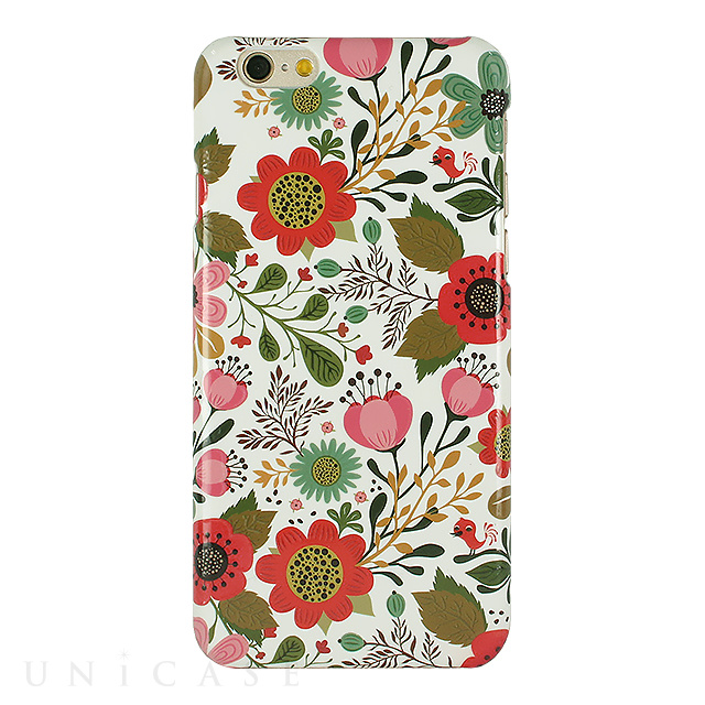 【iPhone6s/6 ケース】PREMIUM DESIGN PRINTS Hard Rear Cover (FLOWER2)