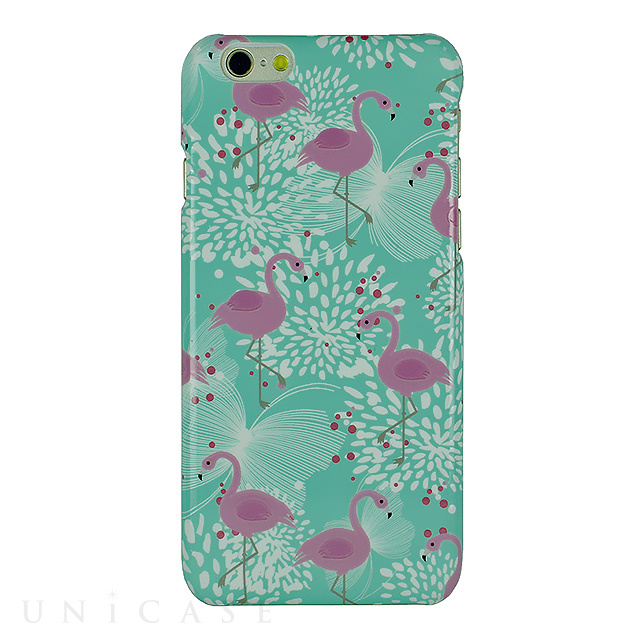 【iPhone6s/6 ケース】PREMIUM DESIGN PRINTS Hard Rear Cover (SMALL FLAMINGO)