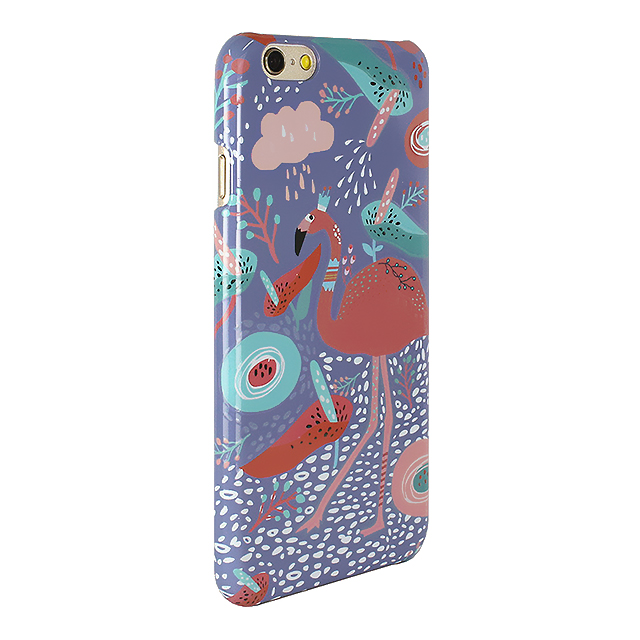 【iPhone6s/6 ケース】PREMIUM DESIGN PRINTS Hard Rear Cover (LARGE FLAMINGO)サブ画像