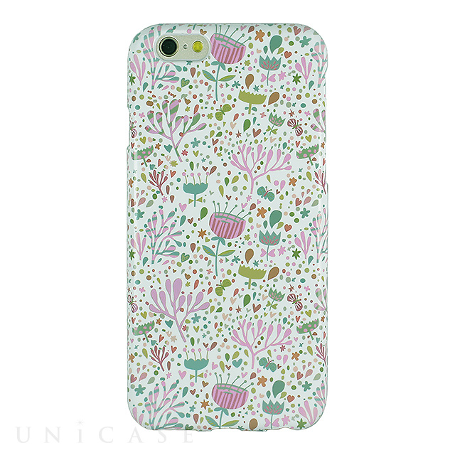 【iPhone6s/6 ケース】DESIGN PRINTS TPU Soft Case (Small Flower)