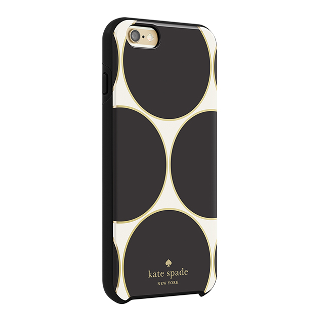 【iPhone6s/6 ケース】Hybrid Hardshell Case (Deborah Dot Cream/Black/Gold Foil)goods_nameサブ画像