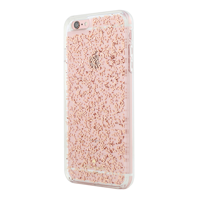 【iPhone6s Plus/6 Plus ケース】Clear Glitter Case (Rose Gold Glitter)goods_nameサブ画像