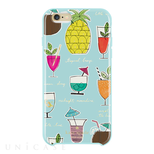 【iPhone6s Plus/6 Plus ケース】Hybrid Hardshell Case (Cocktail Recipe Blue/Multi)