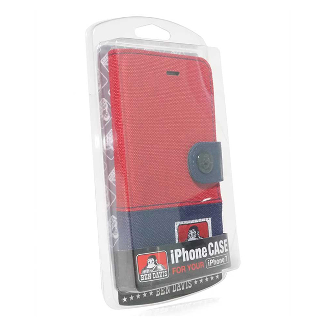 【iPhone6s/6 ケース】BEN DAVIS Bicolor iPhone case (RED/NAVY)サブ画像