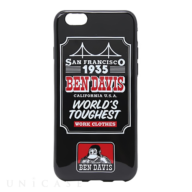 【iPhone6s/6 ケース】BEN DAVIS SILICONE iPhone case (BRIDGE/BLACK)