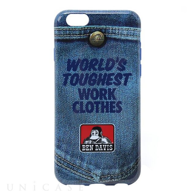 【iPhone6s/6 ケース】BEN DAVIS SILICONE iPhone case (DENIM/DENIM)