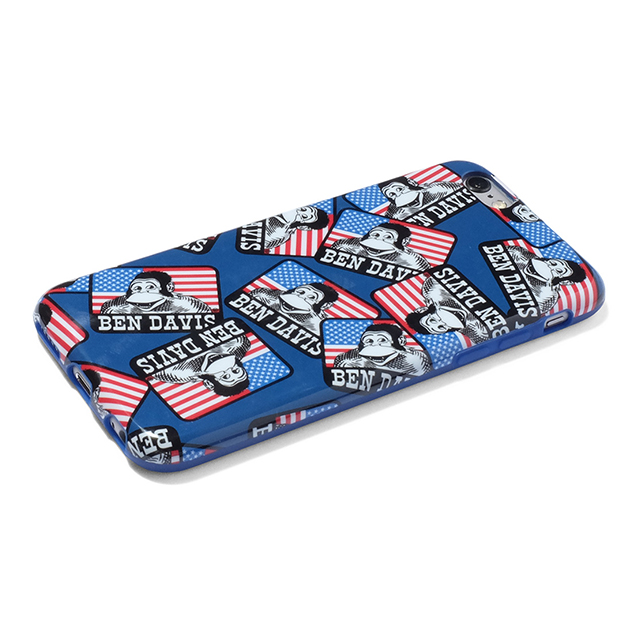 【iPhone6s/6 ケース】BEN DAVIS SILICONE iPhone case (FLAG/NAVY)goods_nameサブ画像