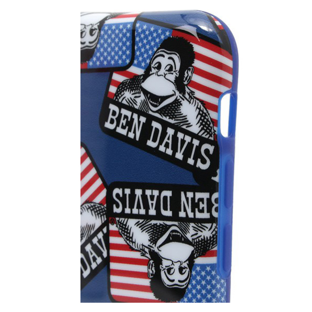 【iPhone6s/6 ケース】BEN DAVIS SILICONE iPhone case (FLAG/NAVY)goods_nameサブ画像