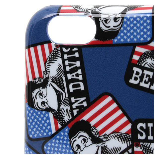 【iPhone6s/6 ケース】BEN DAVIS SILICONE iPhone case (FLAG/NAVY)goods_nameサブ画像