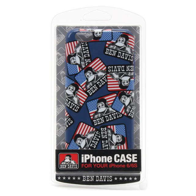 【iPhone6s/6 ケース】BEN DAVIS SILICONE iPhone case (FLAG/NAVY)goods_nameサブ画像