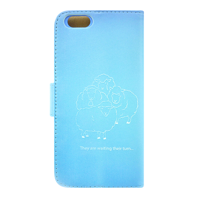 【iPhone6s/6 ケース】booklet case (ブルーシープ)サブ画像