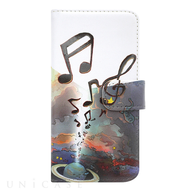 【iPhoneSE(第1世代)/5s/5 ケース】booklet case (音楽宇宙)