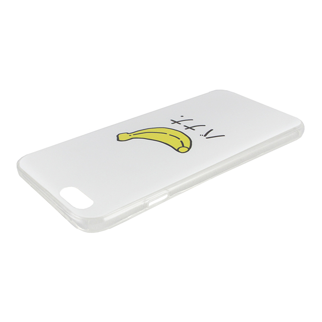 【iPhone6s/6 ケース】DESIGN PRINTS Soft Case (Banana)サブ画像