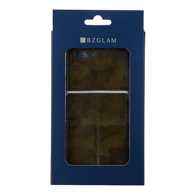 【iPhone6s/6 ケース】BZGLAM カモフラージュダイアリーカバー (グリーン)goods_nameサブ画像