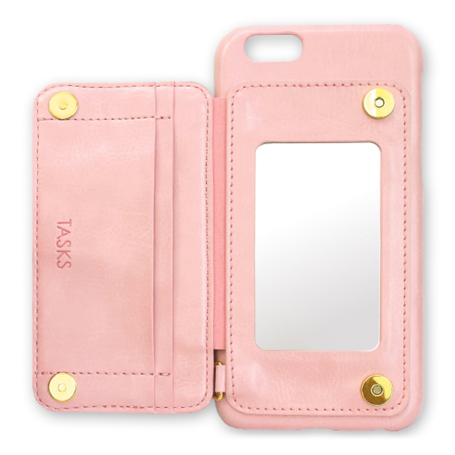 【iPhone6s/6 ケース】Rear Storage Style with リボン (ペールピンク)goods_nameサブ画像