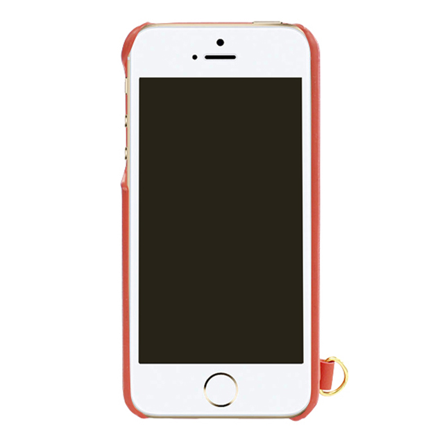 【iPhoneSE(第1世代)/5s/5 ケース】Rear Storage Style with リボン (ヴァーミリオン)goods_nameサブ画像