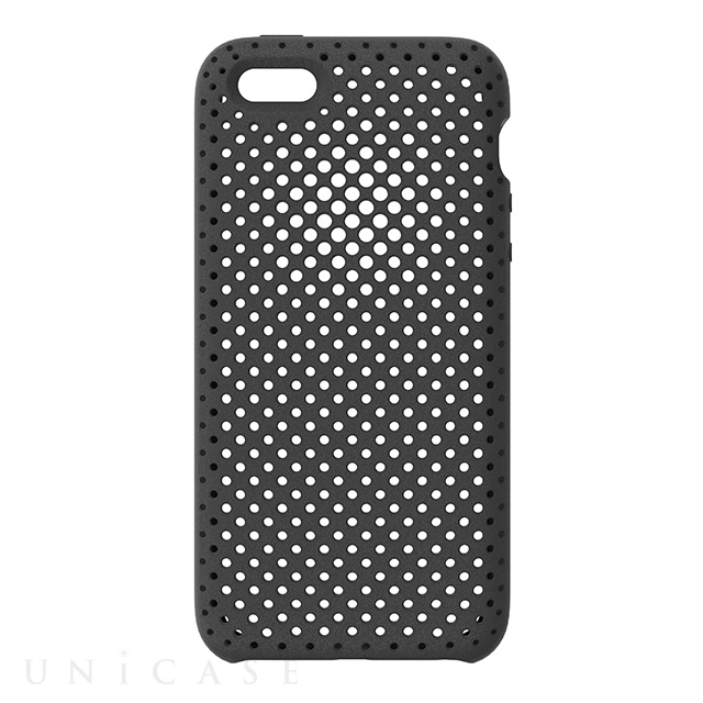 【iPhoneSE(第1世代)/5s/5 ケース】Mesh Case (Black)