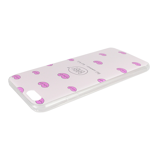 【iPhone6s/6 ケース】DESIGN PRINTS Soft Case (Lips)サブ画像