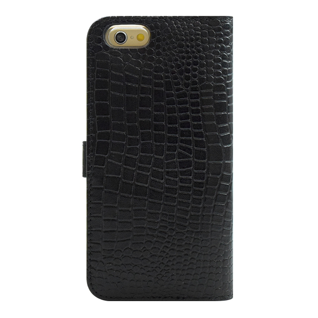 【iPhone6s/6 ケース】COWSKIN Diary Black×ALLIGATOR for iPhone6s/6goods_nameサブ画像