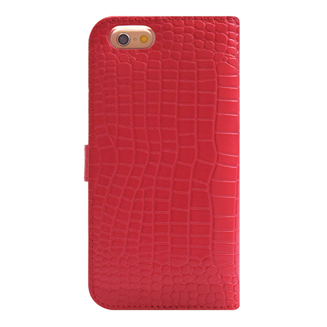 【iPhone6s/6 ケース】COWSKIN Diary Red×ALLIGATOR for iPhone6s/6goods_nameサブ画像