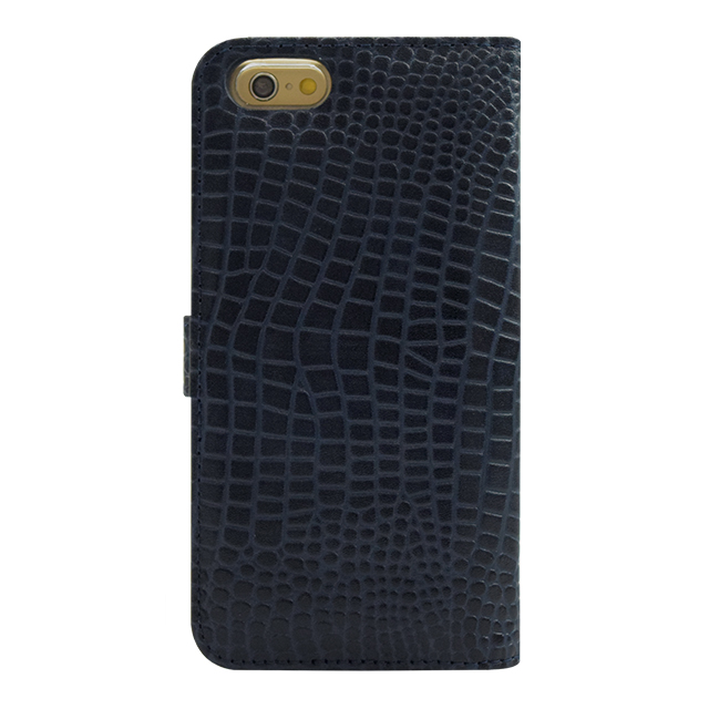 【iPhone6s/6 ケース】COWSKIN Diary Navy×ALLIGATOR for iPhone6s/6サブ画像