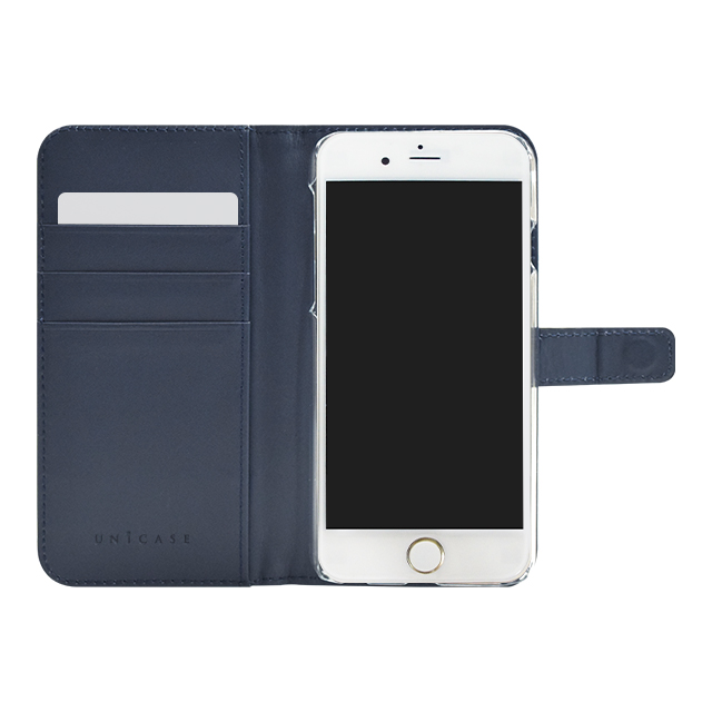 【iPhone6s/6 ケース】COWSKIN Diary Navy×ALLIGATOR for iPhone6s/6サブ画像