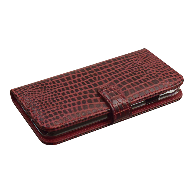 【iPhone6s/6 ケース】COWSKIN Diary Campari×ALLIGATOR for iPhone6s/6サブ画像