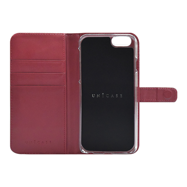 【iPhone6s/6 ケース】COWSKIN Diary Campari×ALLIGATOR for iPhone6s/6サブ画像