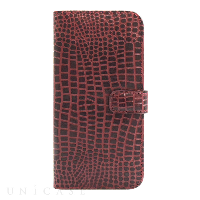 【iPhone6s/6 ケース】COWSKIN Diary Campari×ALLIGATOR for iPhone6s/6